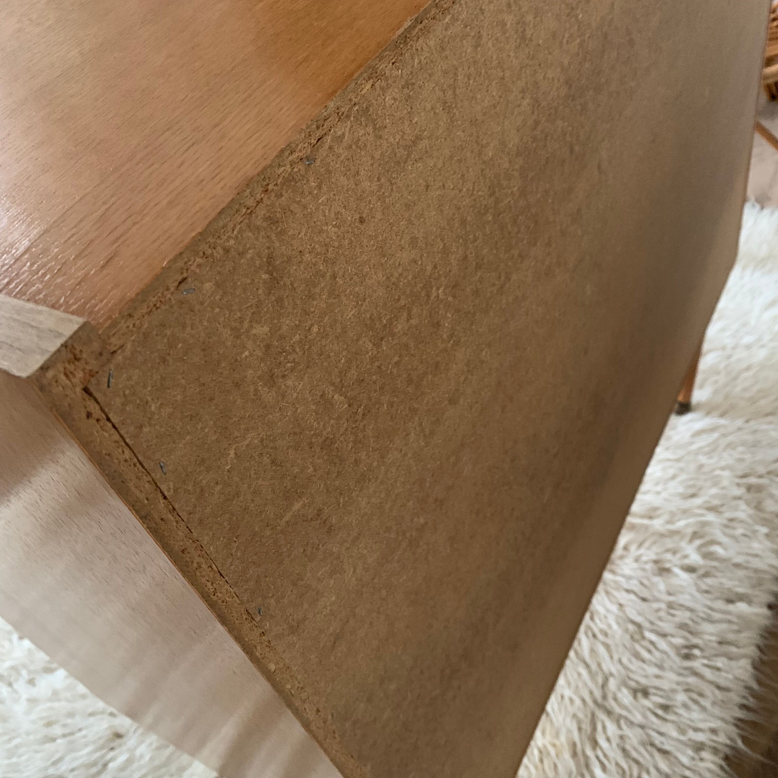 Vintage chest of drawers in chene
