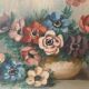 Huile sur toile Georgette Pattein