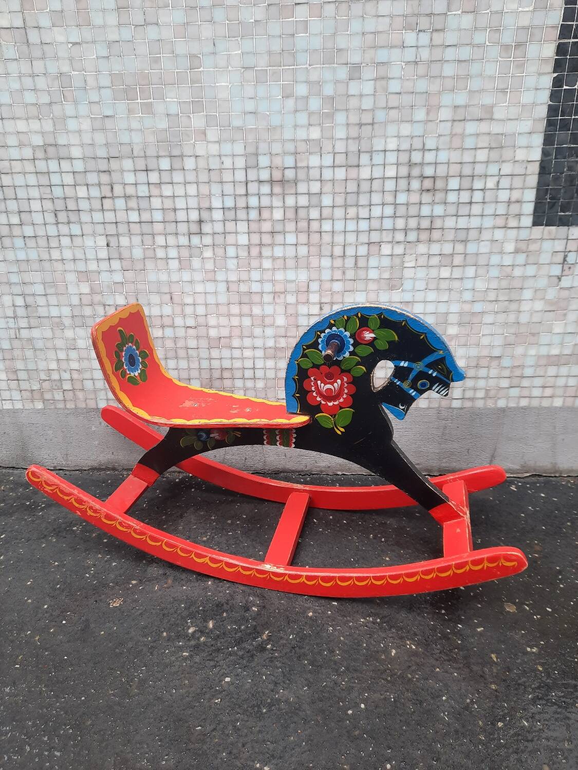 Vintage rocking horse