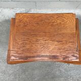 Pretty vintage compass-footbedside table from the 1960s