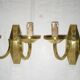 Pair of 1930s wall lights - art deco