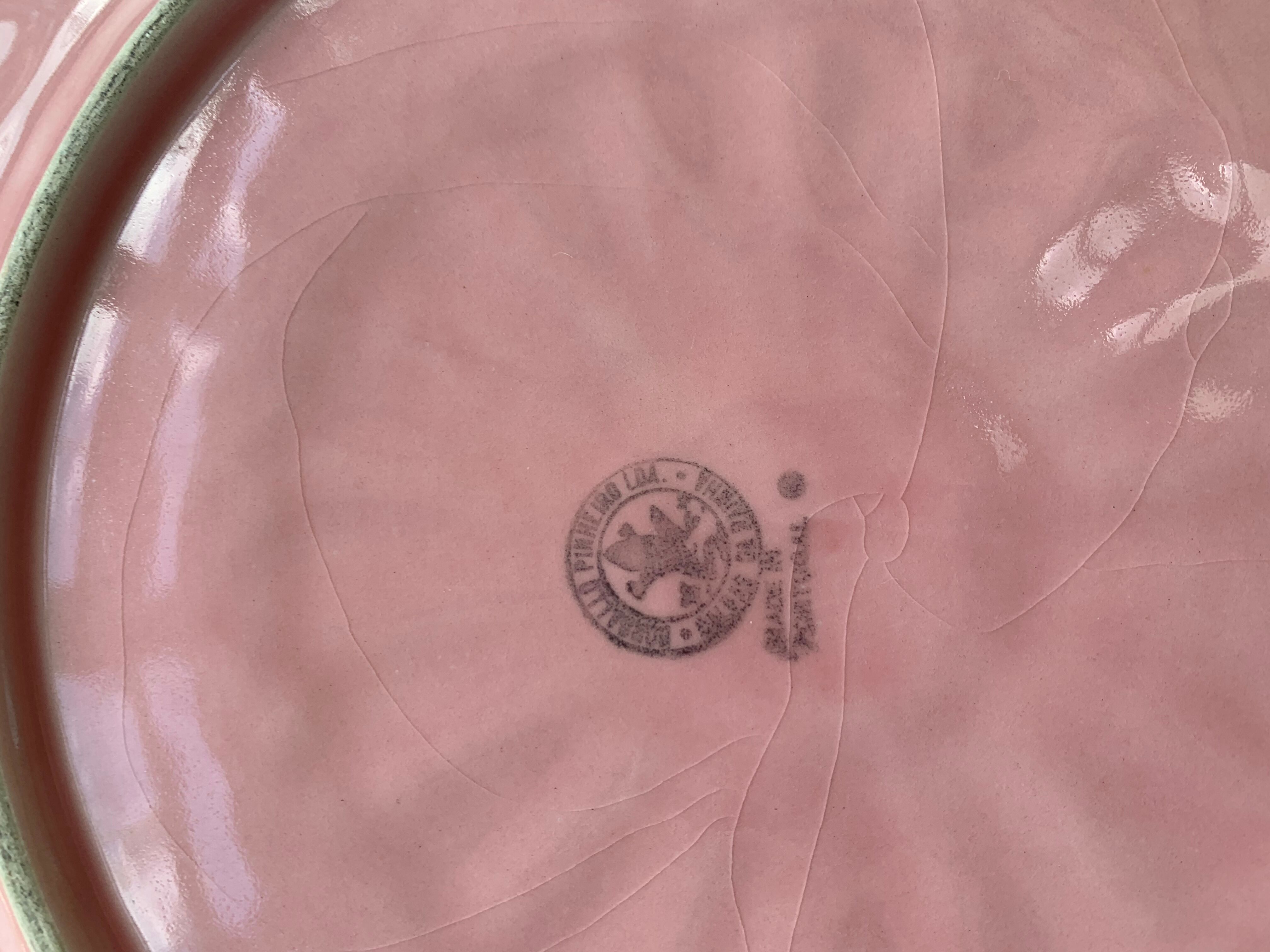 Plat à gâteaux en barbotine céramique