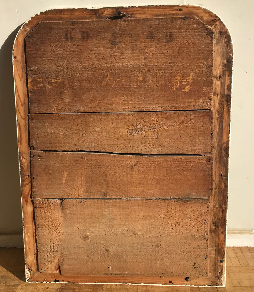 White Louis Philippe mirror - 76 x 56 cm