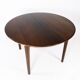 Table à manger en bois de rose de design danois des années 1960