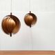 Mid-Century Teak Moon Lamps, 1960s, set of 2