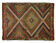 Anatolian handmade kilim rug 247 cm x 175 cm