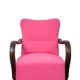Fauteuils roses Art Déco, années 1920,