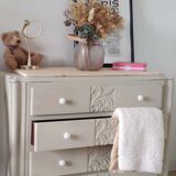 Commode art déco pied moustache