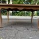 Large Louis XV dining table stripped in solid cherry wood 1970 270cm