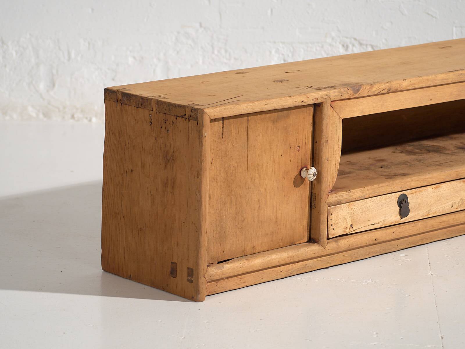 Small antique TV cabinet (c.1900)