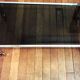 Table basse vintage 1970 chrome