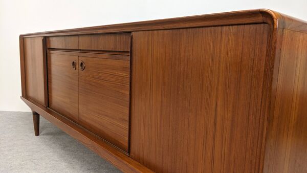 Enfilade en teck de Johannes Andersen pour Clausen & Son, Danemark 1960