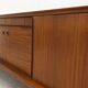Teak enfilade by Johannes Andersen for Clausen & Son, Denmark 1960.