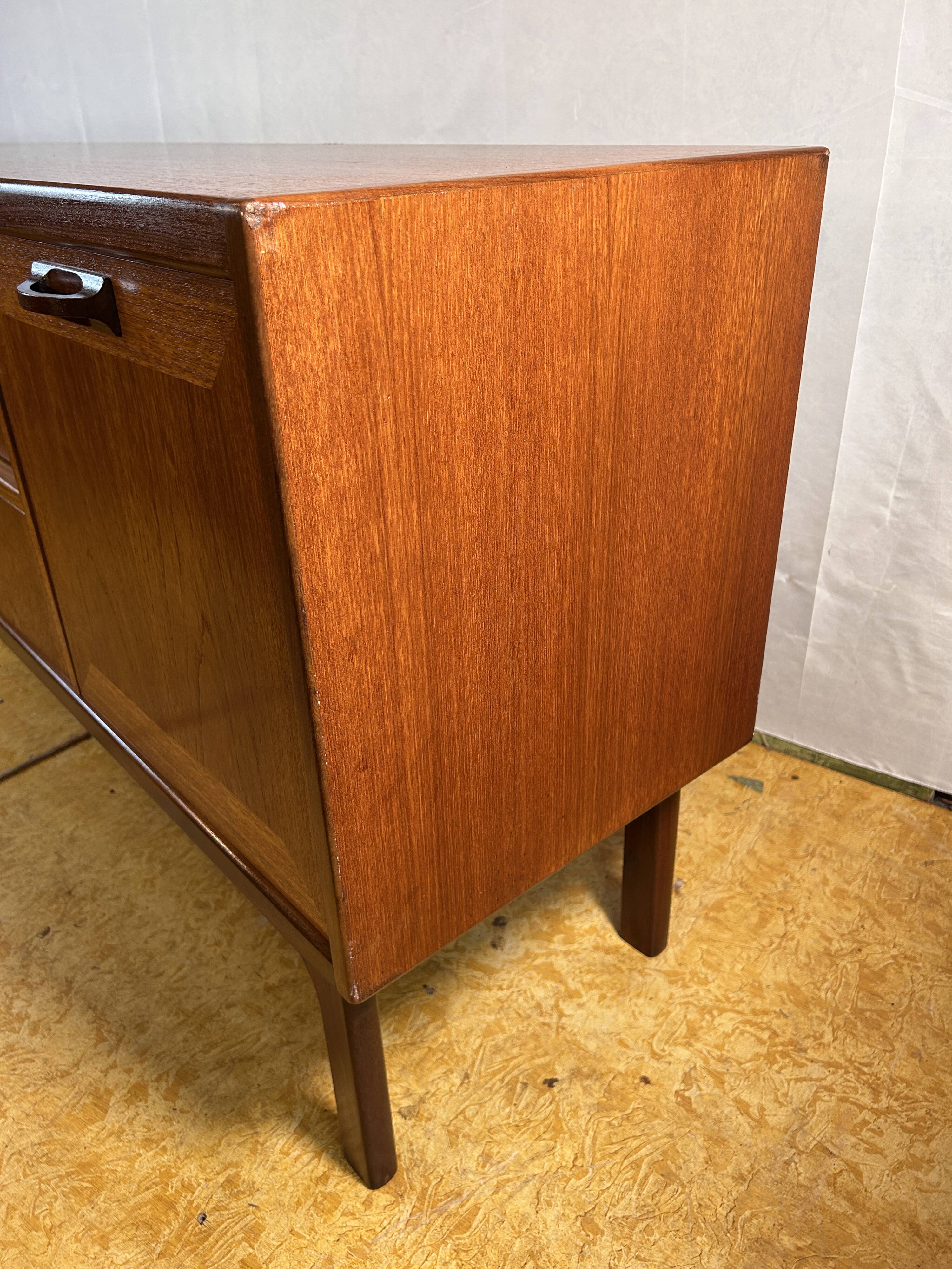 Buffet rétro vintage en teck et afromosia du milieu du siècle par G Plan Sierra Range