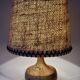 Vintage stoneware lamp