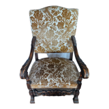 19th century armchair with original tapestry