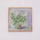 Swedish Oil on Canvas – “Höstsyrener (Autumn Lilacs)” by Paula Wilson