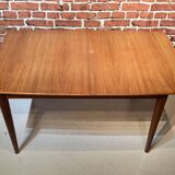 Scandinavian style wooden dining table