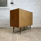 Wide chest of drawers 4 drawers scandinavian vintage teak, 60s