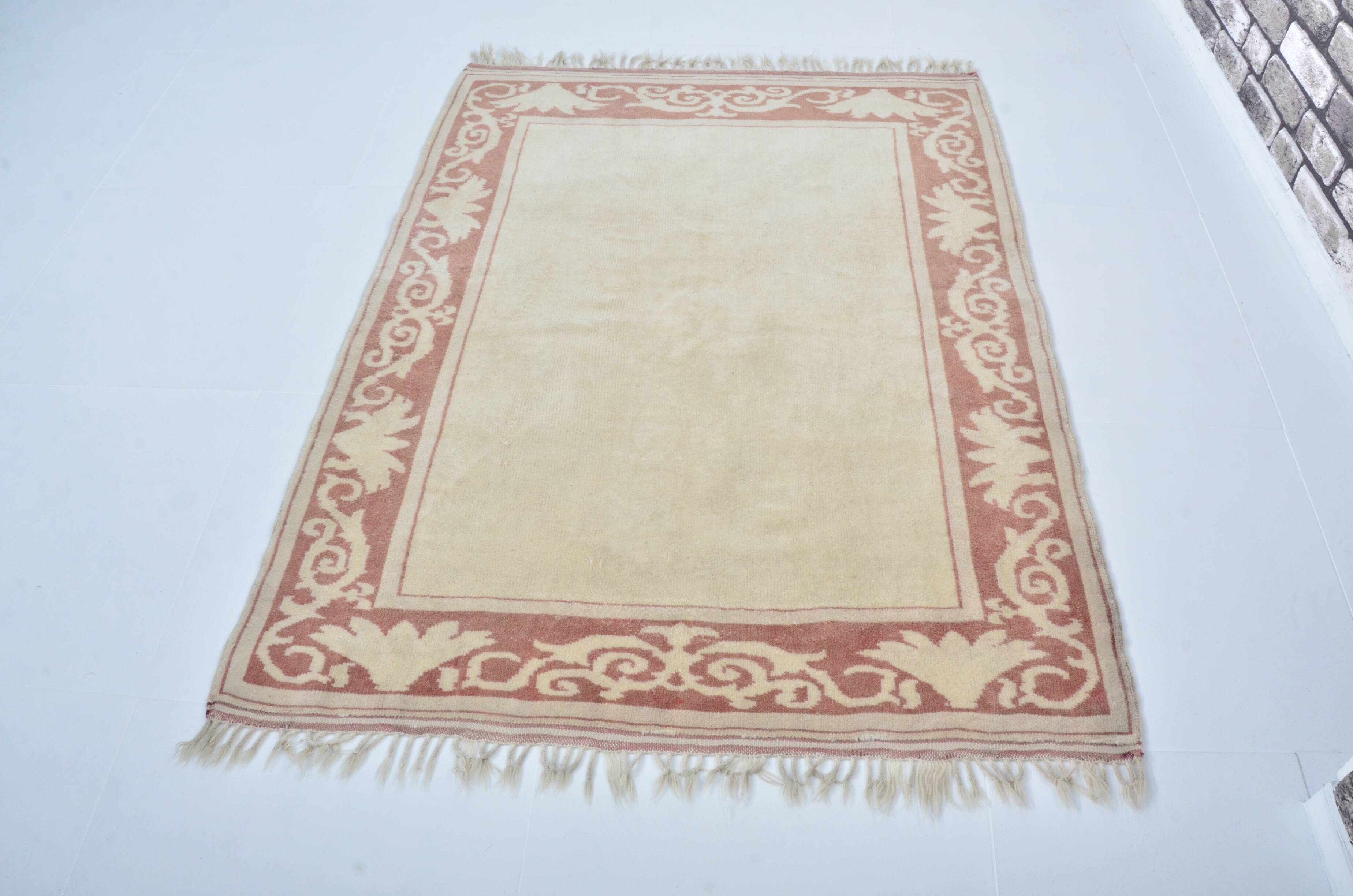 Turkish Oushak handmade rug sku 3597