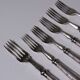 Antique Mappin & Webb silver plated dessert or dessert forks