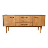 Enfilade basse vintage années 60-70 rétro meuble TV hifi années 70