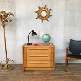Commode Gautier en bois en pin de 1970