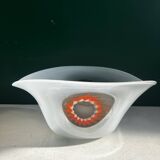 Murano basin in opaline glass
