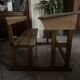 School desk for 2 people