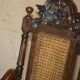 Antique Victorian swivel office armchair