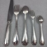Ercuis trianon model - cutlery 60 pieces silver metal very good condition