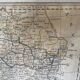 Atlas map of revolutionary France by Carey in Philadelphia 1814