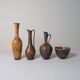 Collection of 4 Ceramic Vases by Gunnar Nylund Rörstrand Sweden, 1950s