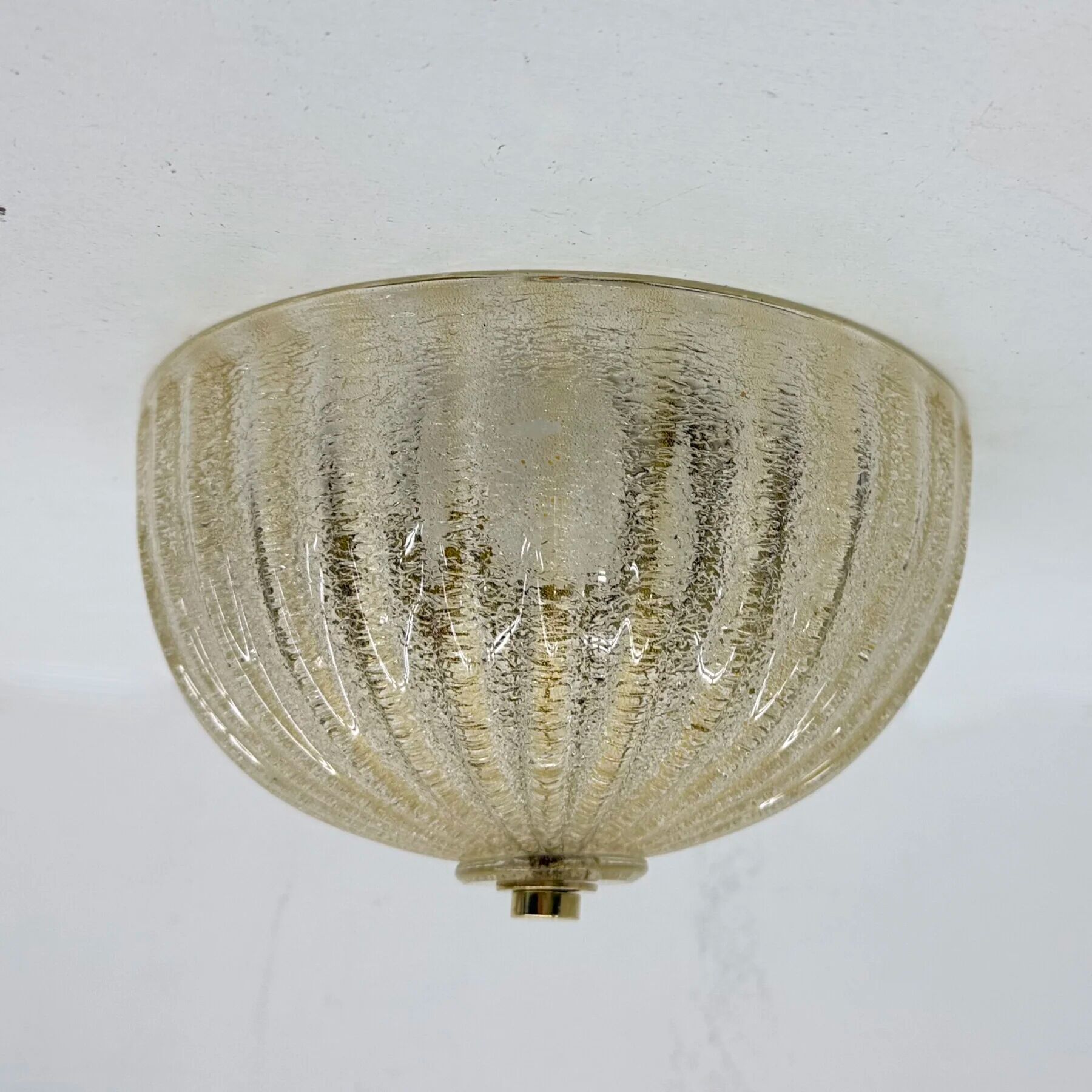 Barovier & Toso ceiling lamp 'Mezabala' 1970s