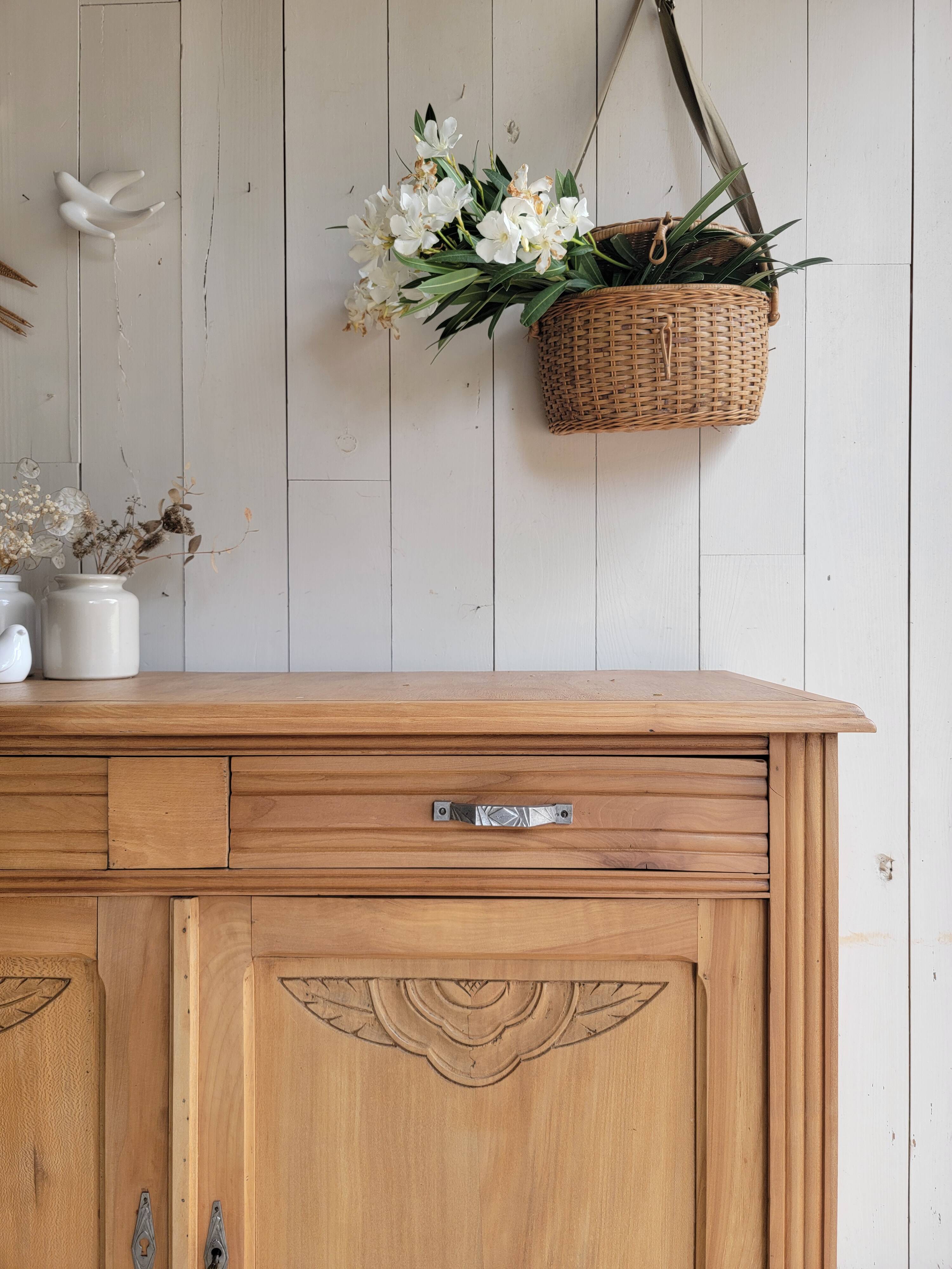 Antique art deco sideboard completely renovated