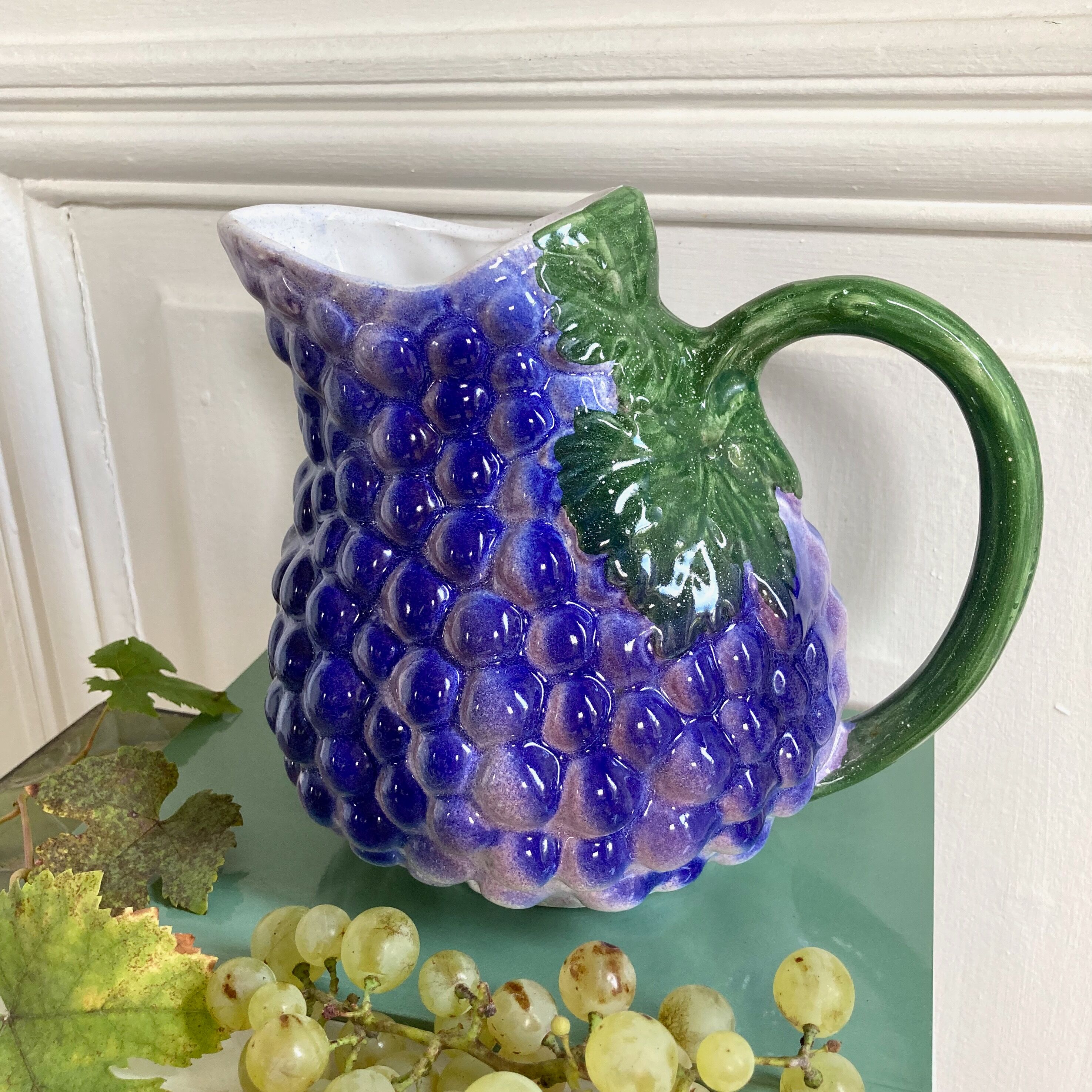 Pitcher grape slurry