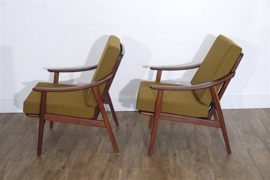 Paire de fauteuils danois en teck 1960
