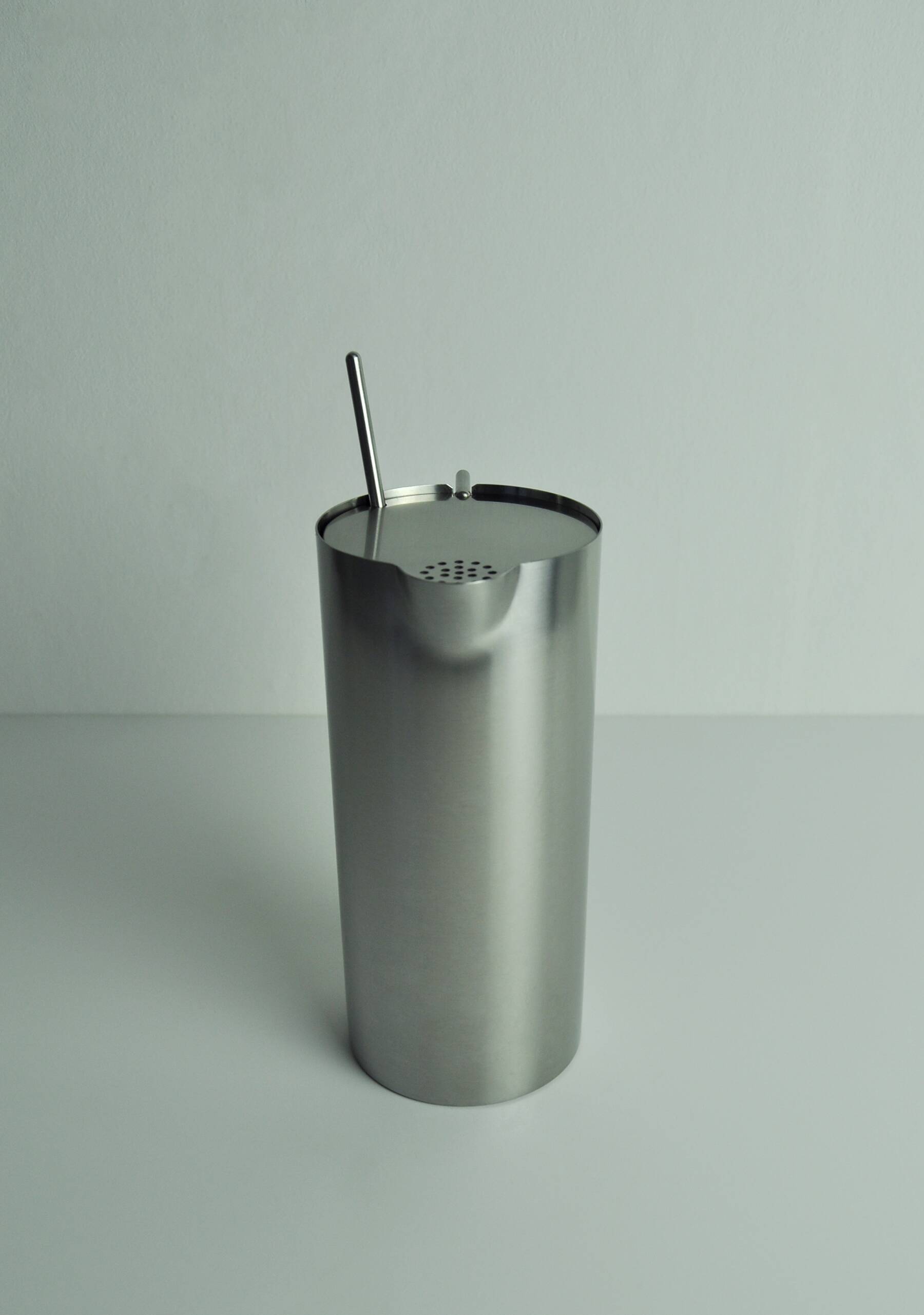 Stelton Cylinda-line Stainless Steel Martini Mixer by Arne Jacobsen, 1960s