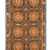 Hand-knotted rug, vintage Turkish rug 230x370 cm