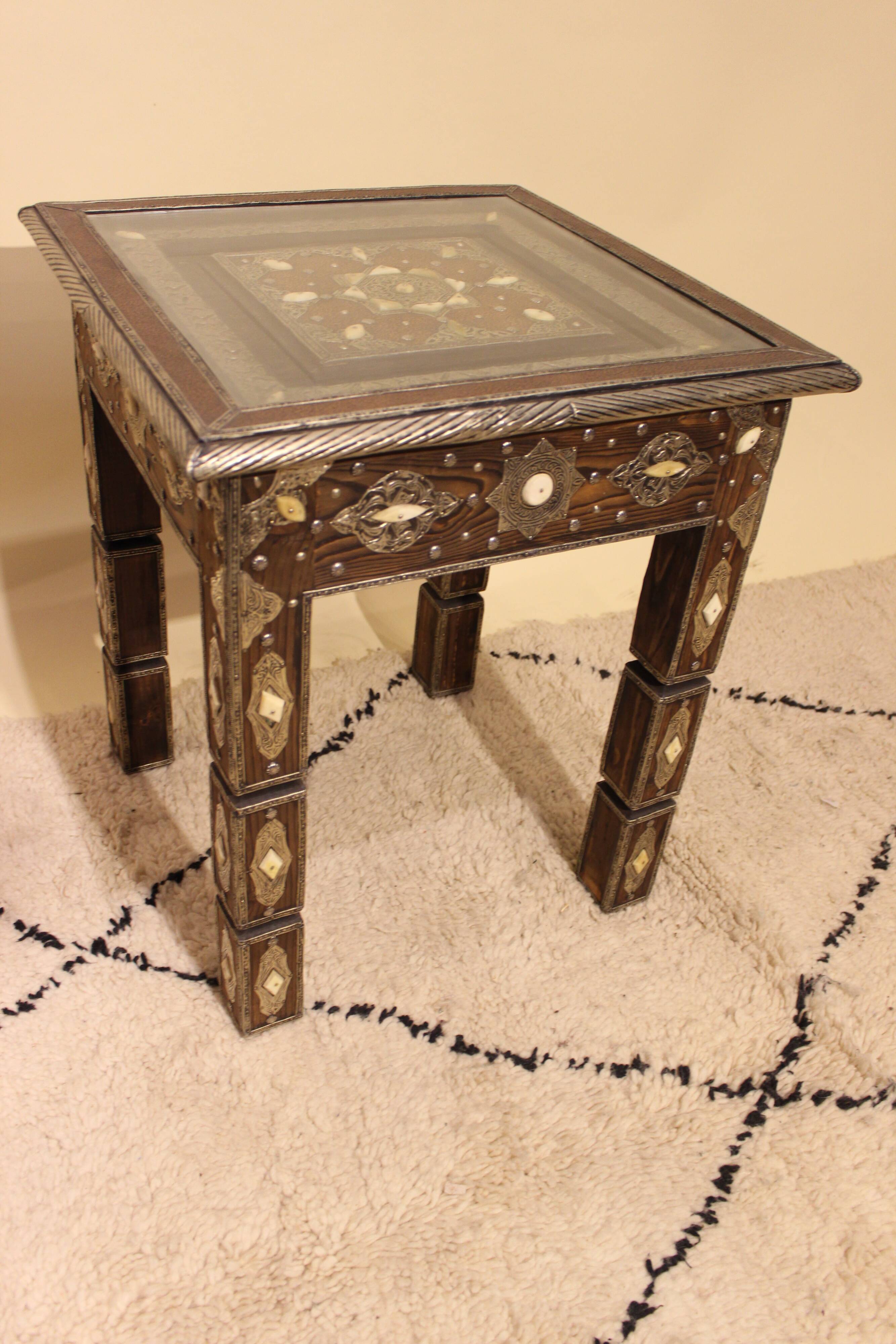Table d'appoint marocaine