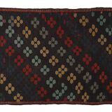 Area kilim rug ,vintage wool turkish handknotted kilim, 240 cmx 180 cm rug