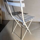 Bistro-style folding garden furniture set – table and 3 chairs