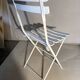 Salon de jardin pliant style bistrot – table et 3 chaises