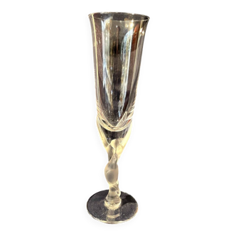 Flûte a champagne faberge colombe des neiges