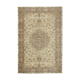 Hand-knotted turkish beige rug 192 cm x 285 cm
