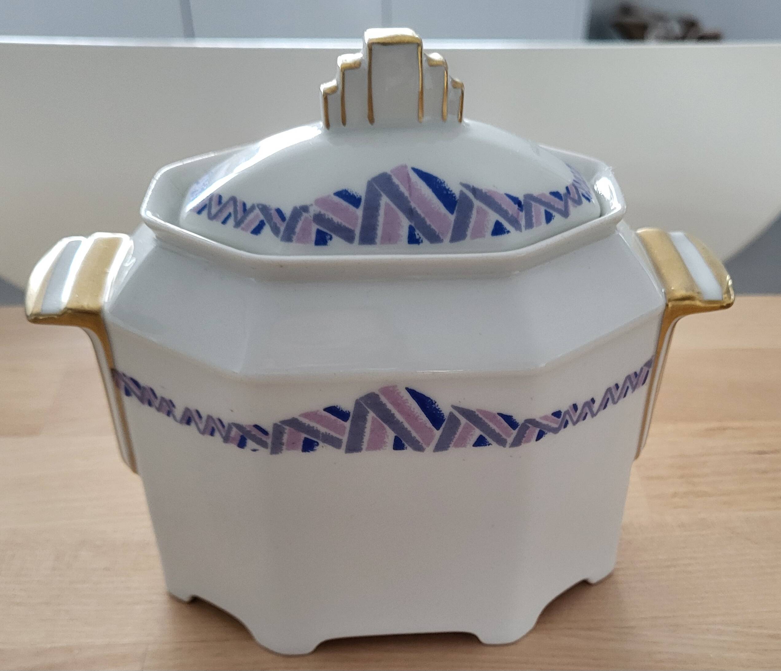 Art Deco coffee/tea service Bernardaud Limoges 1930s