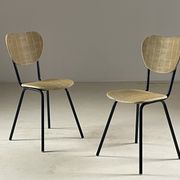 Paire de chaises vintage, années 1960