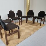 lot 6 Flex chairs by Gerd Lange for Thonet 1977