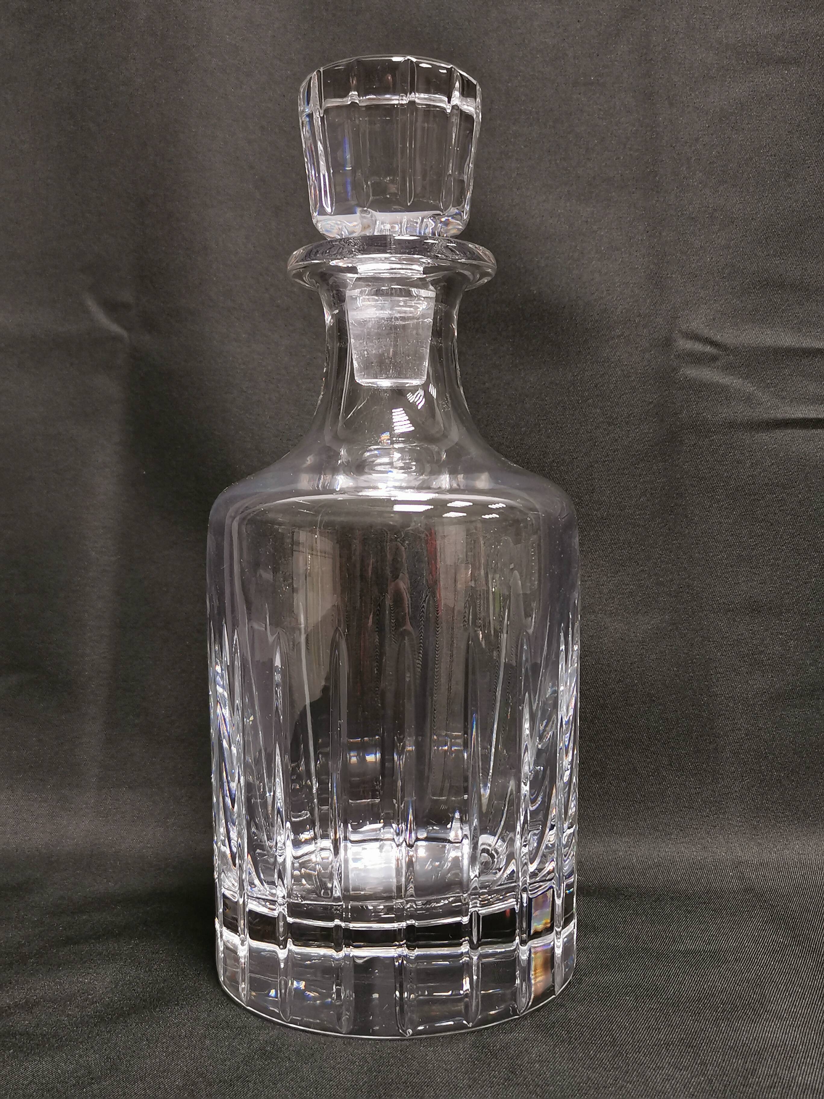 Iriana whiskey carafe, christofle crystal