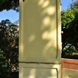 Armoire ancienne buffet jaune vintage parisien